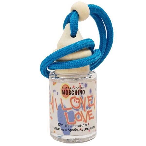 Car air freshener Moschino Cheap and Chic I Love Love 12 ml